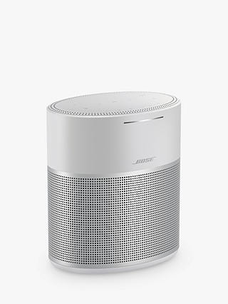 Bose Home Speaker 300 Smart Speaker with Voice Recognition and Control, Silver