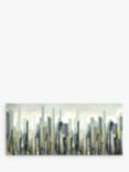 Gregory Lang - Silver Skyline Stretch Canvas Print, 60 x 135cm, Sulphur/Multi