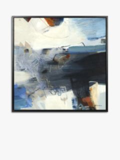 Alice Sheridan - 'Intensity' Framed Canvas Print, 84.5 x 84.5, Blue/Multi