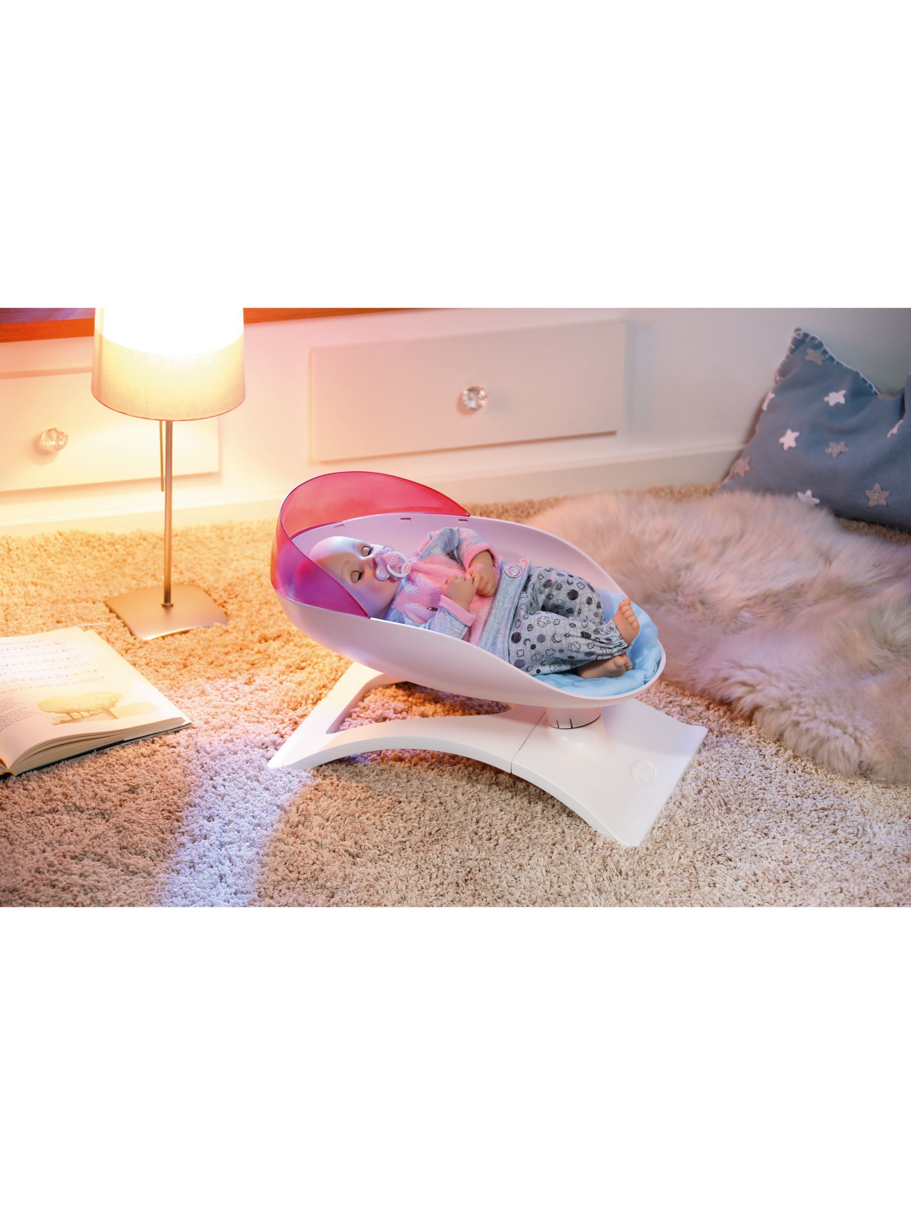 baby annabell bed and rocker