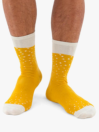 Luckies Men's Lager Beer Socks Gift Set, One Size, Yellow/Multi
