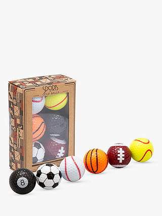 Longridge Sports Golf Balls, Pack of 6