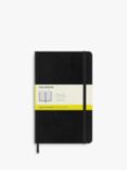 Moleskine Large Soft Squared Notebook, Black