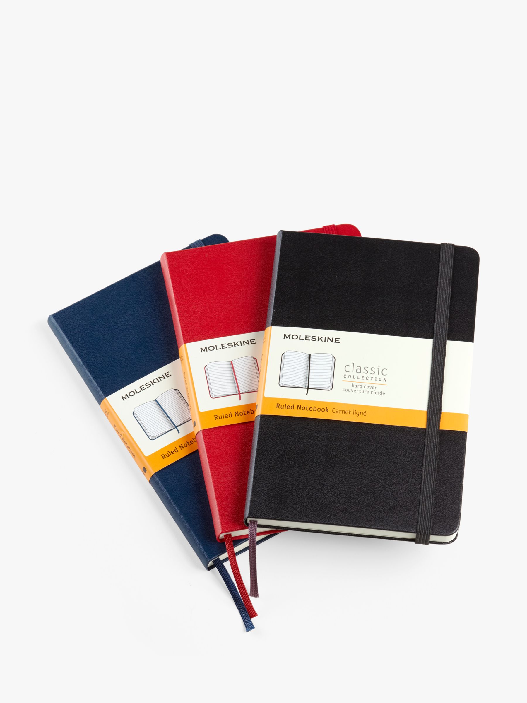 Moleskine Medium Hardcover Ruled Notebook at John Lewis & Partners