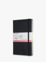 Moleskine Large Art Bullet Notebook, Black