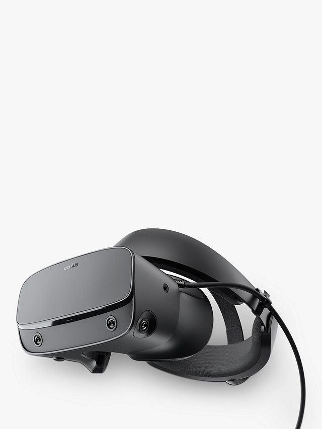 Meta Rift S Virtual Reality Headset and Touch Controllers, Black