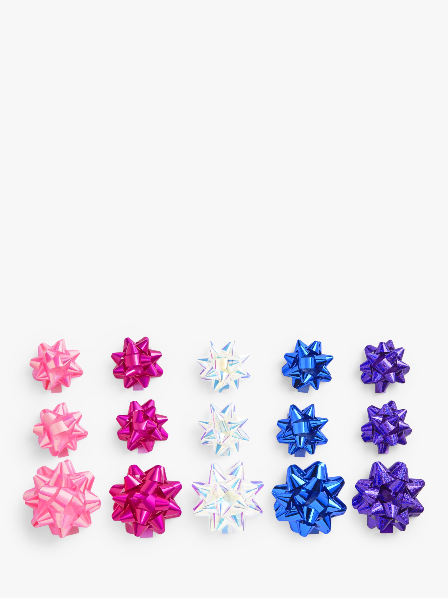 John Lewis & Partners Party Gift Bows, Pack of 15
