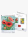 Museums & Galleries Poppies & Sunflowers Note Cards, Pack of 8