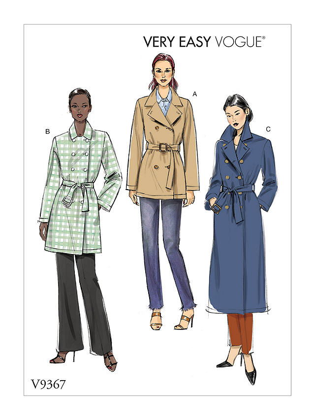 Vogue Women's Jackets Sewing Pattern, 9367, ZZ
