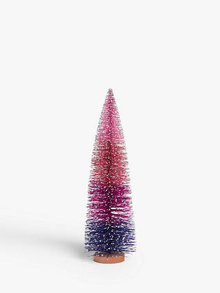 John Lewis & Partners Party Ombre Tree, Pink / Blue, Large