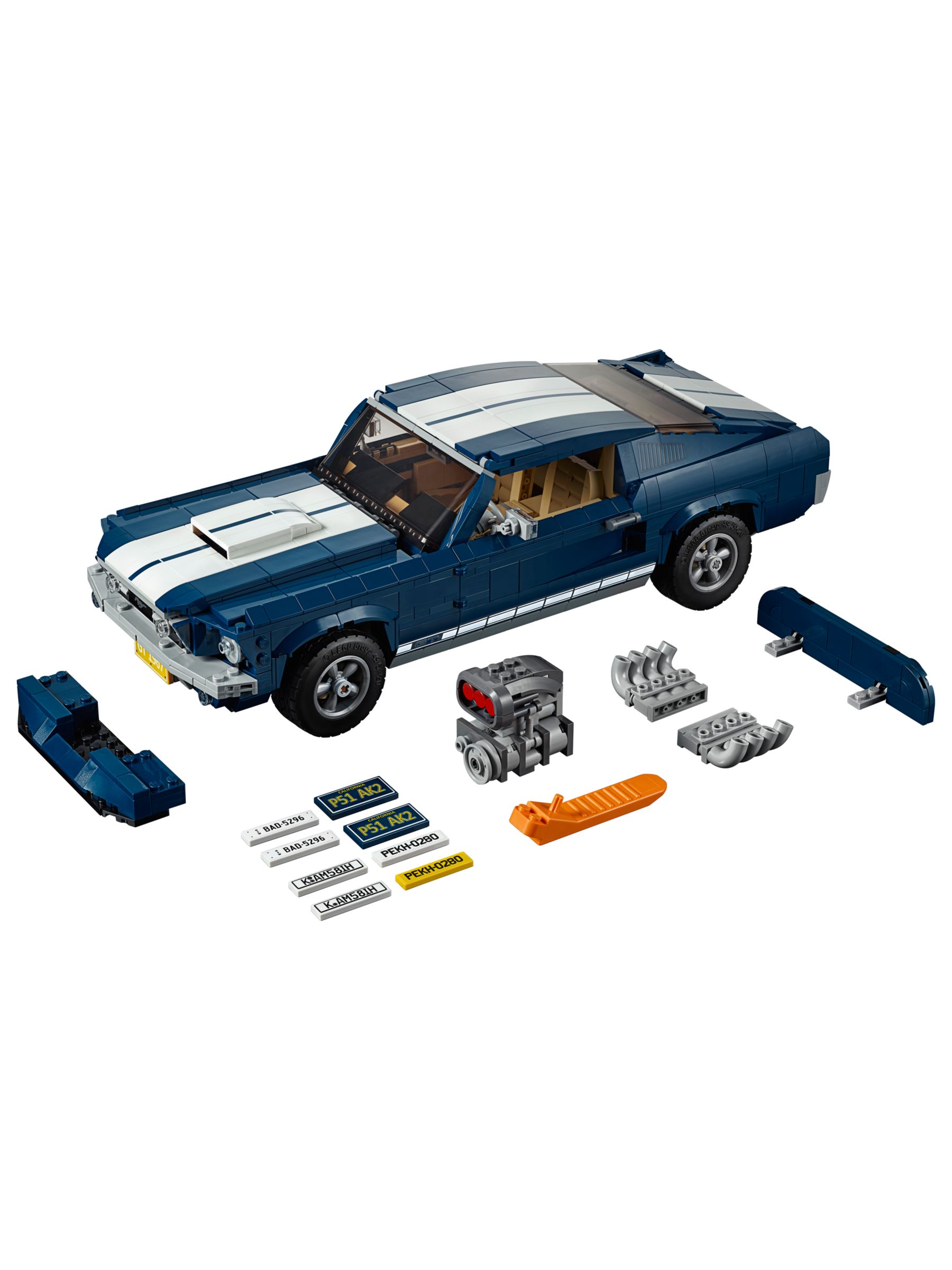 ford mustang lego car