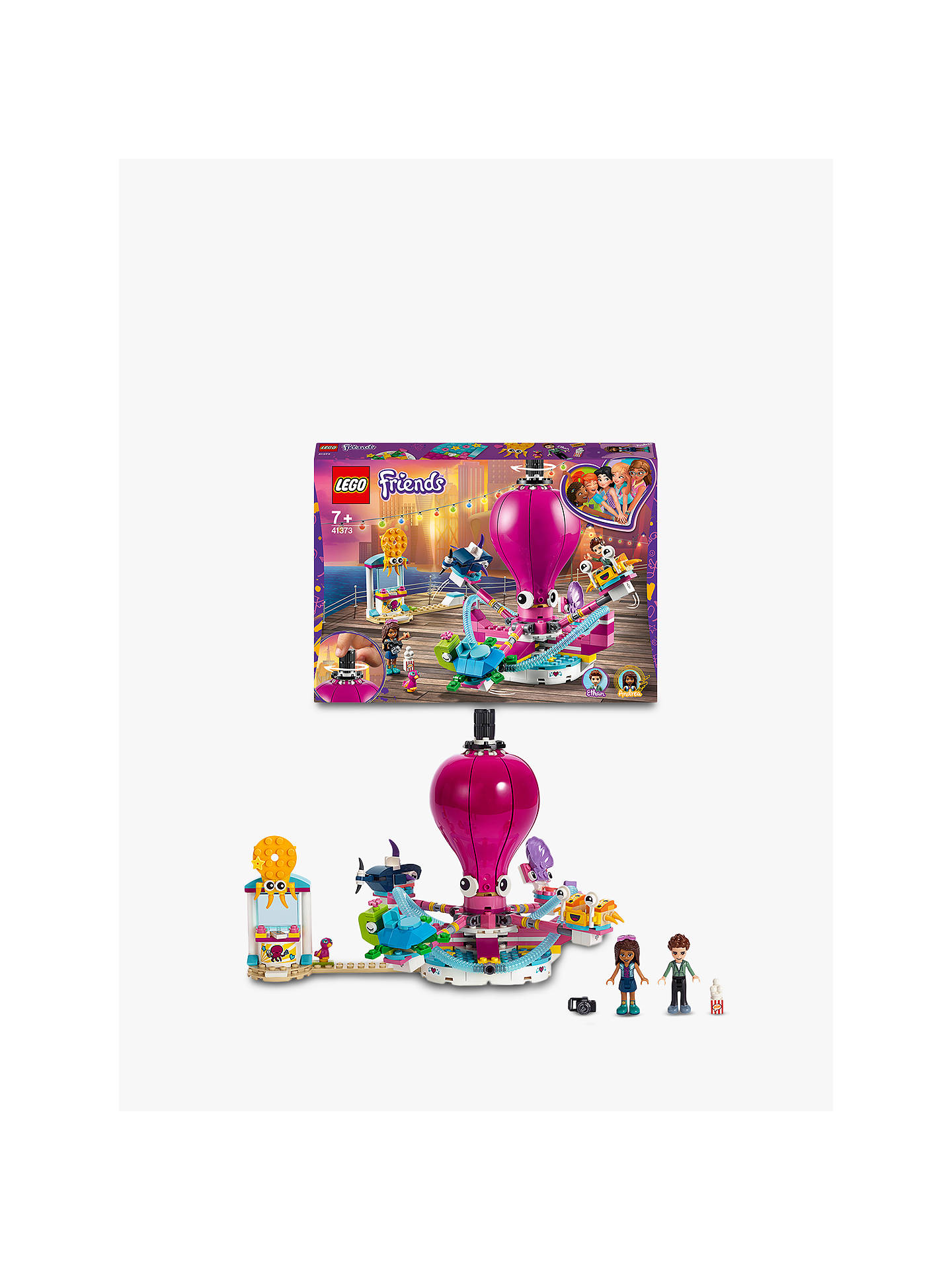 LEGO Friends 41373 Funny Octopus Ride at John Lewis & Partners