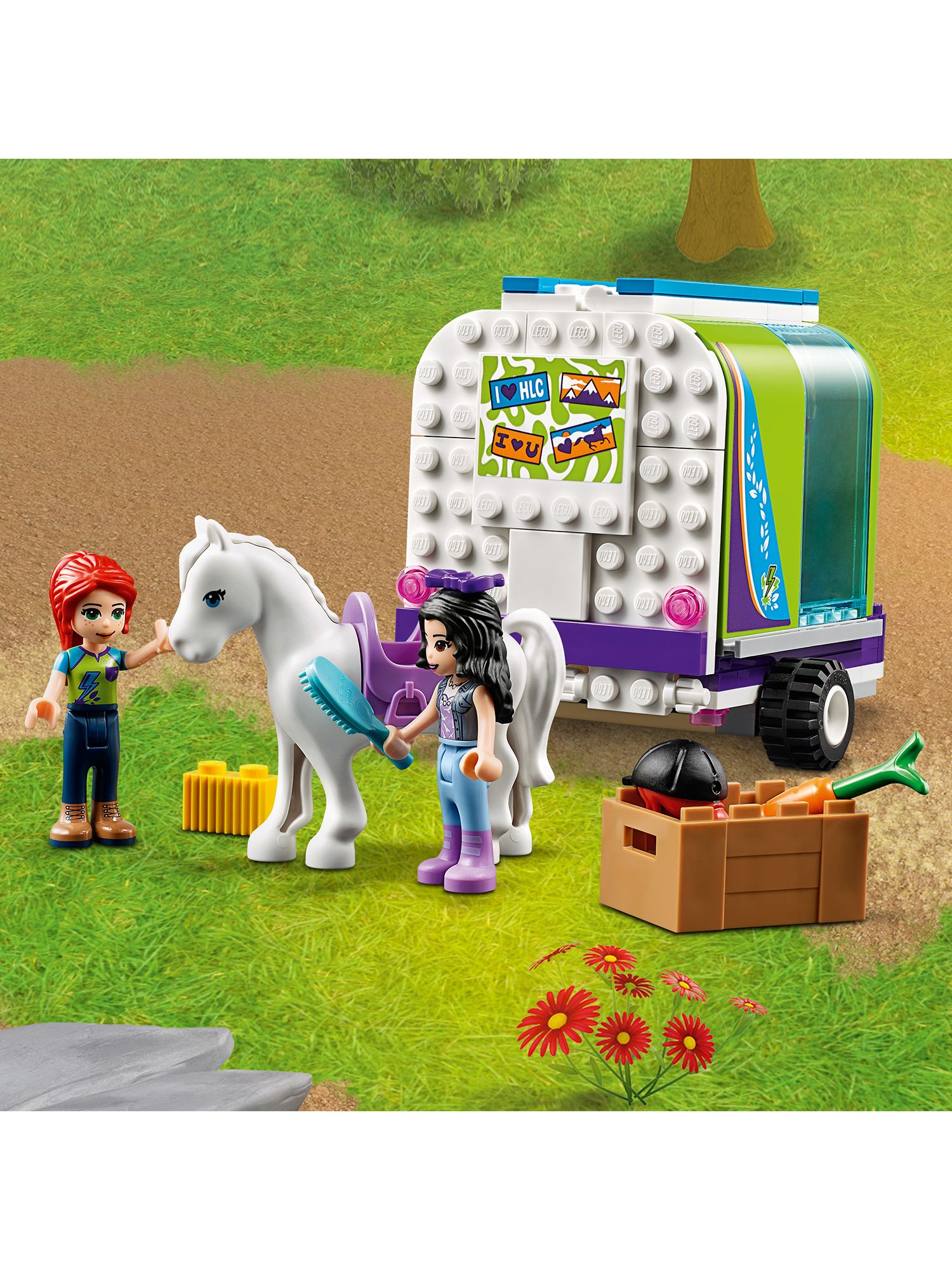 lego emma's horse trailer