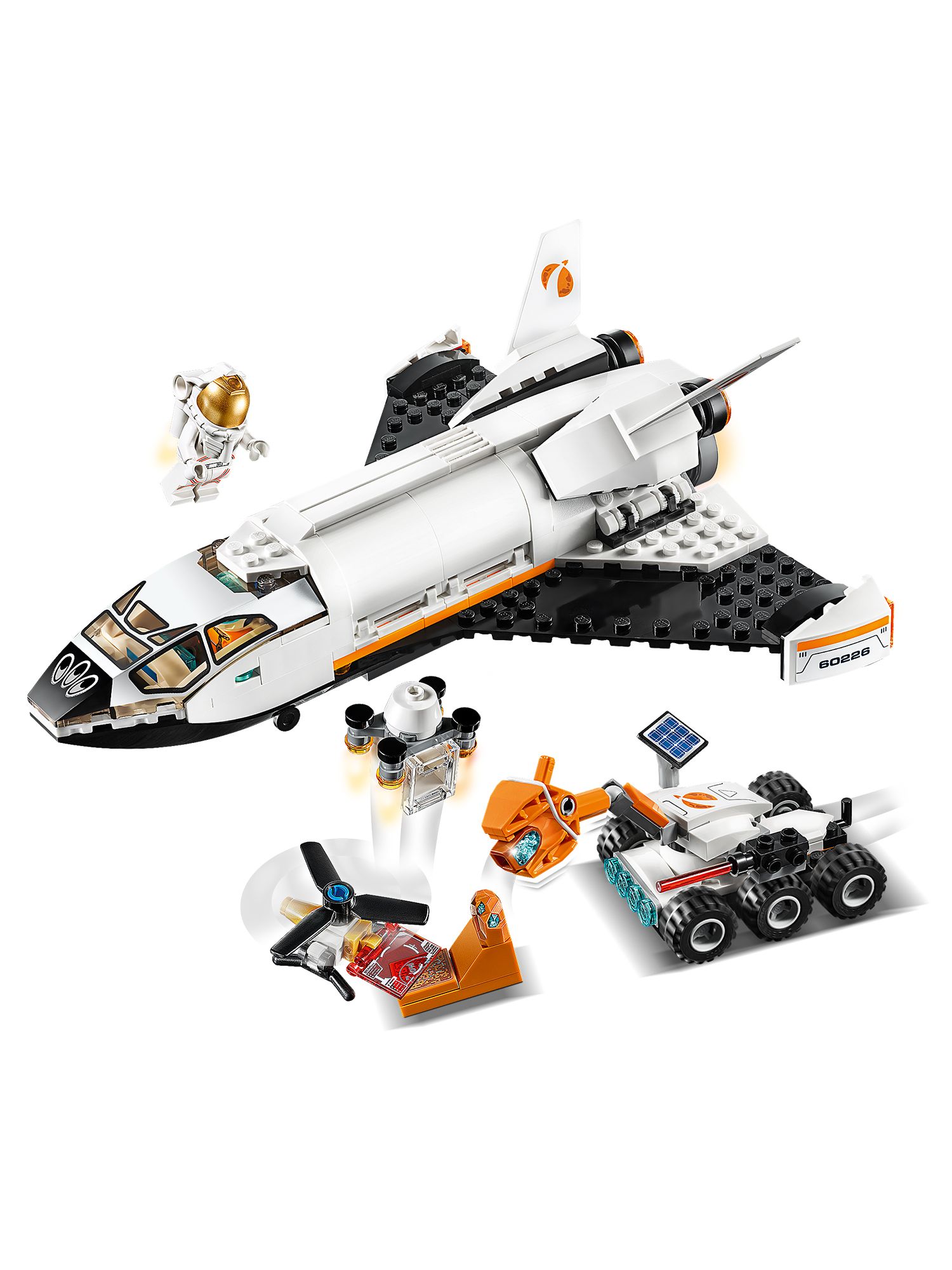 lego city space mars research shuttle