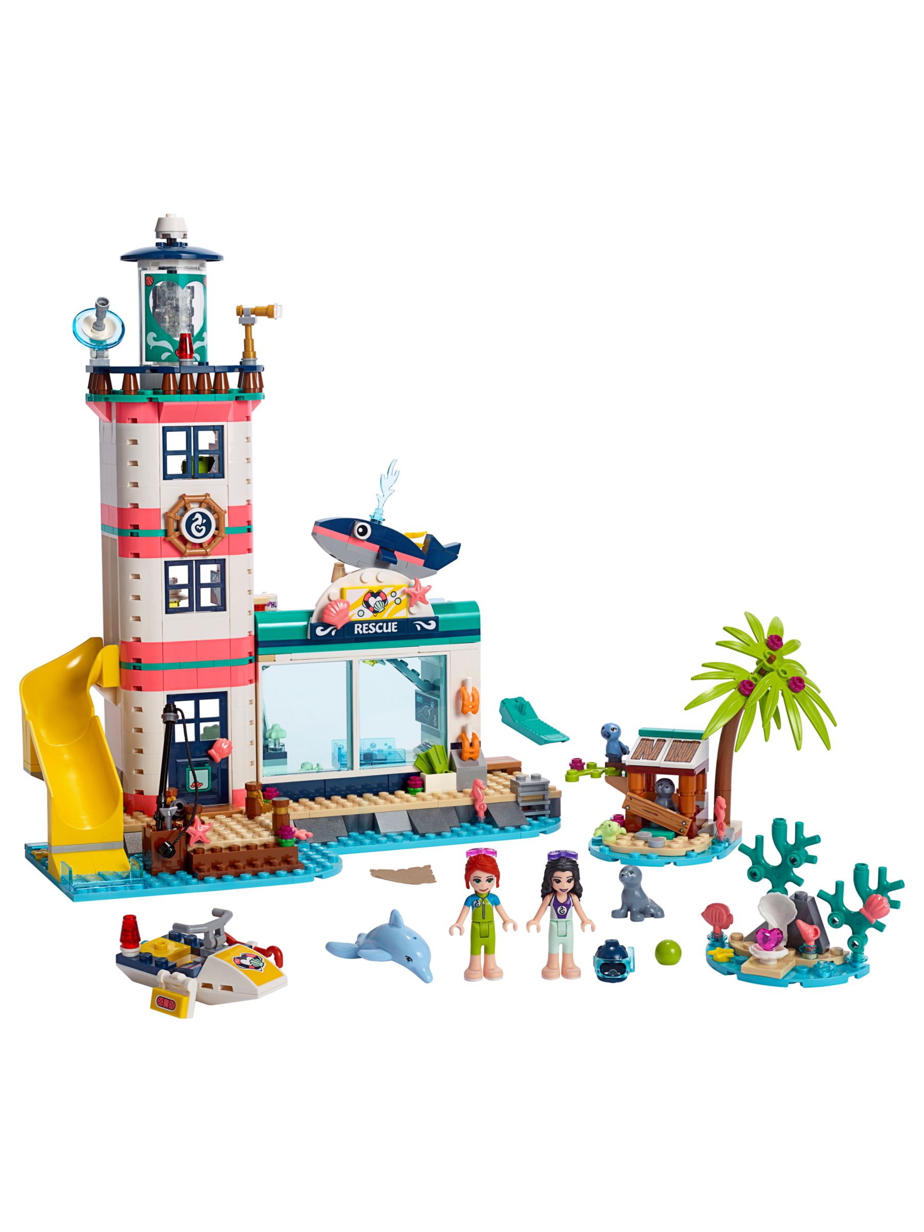 Lego Friends 41380 Lighthouse Rescue Centre At John Lewis Partners