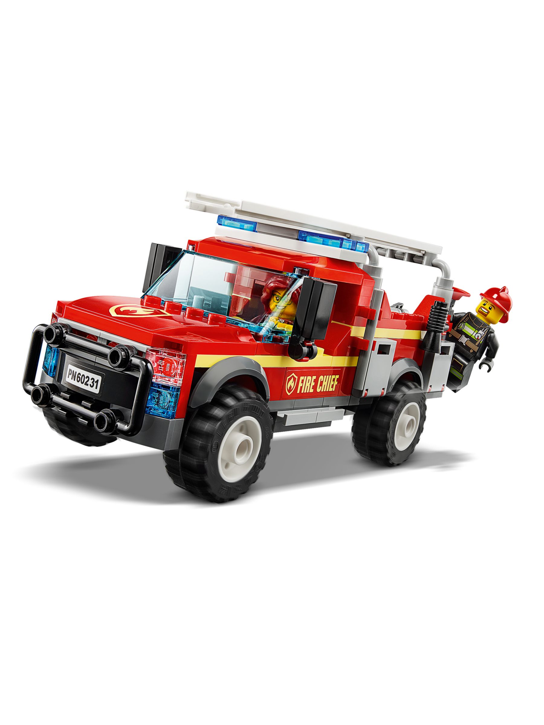 fire chief response truck lego