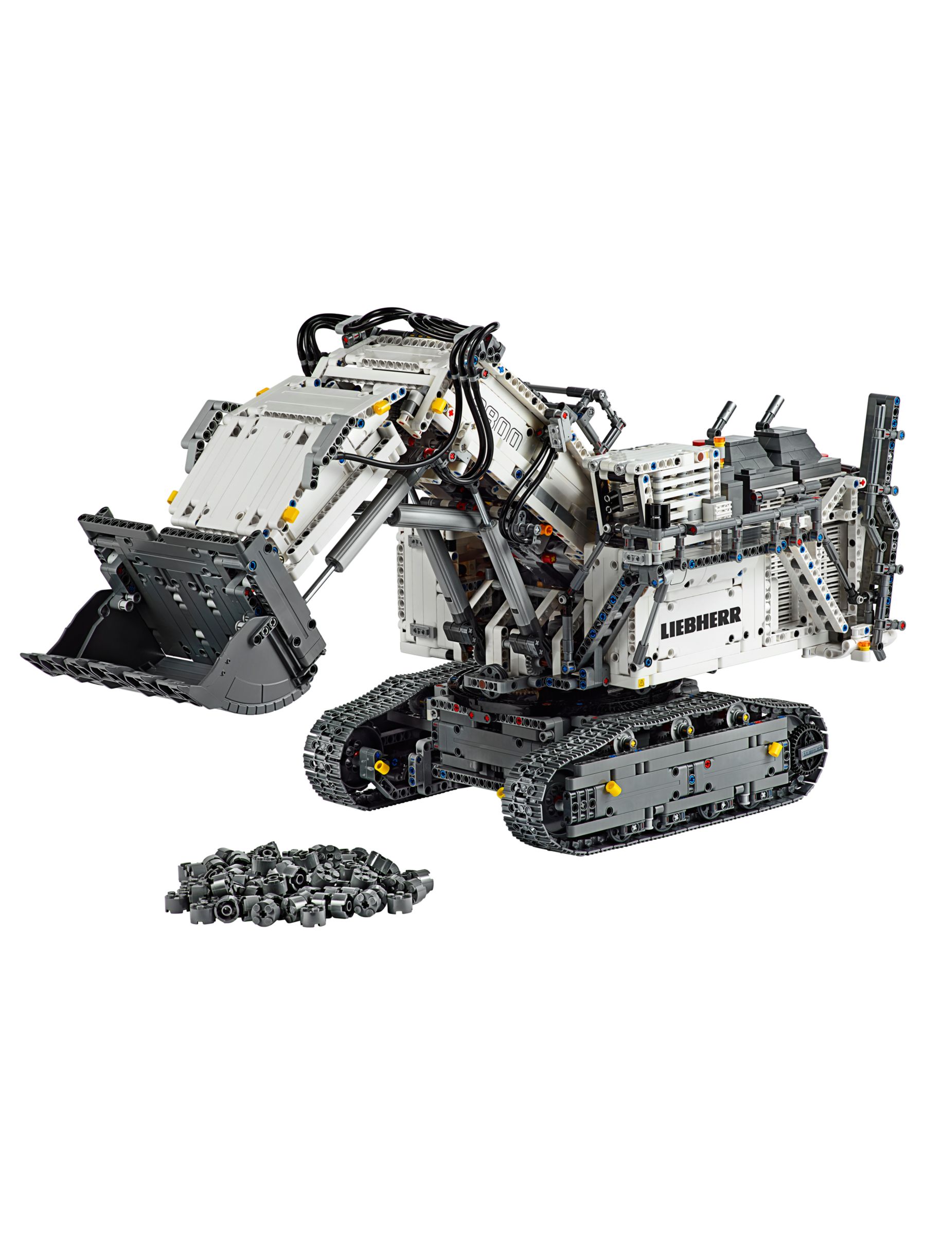 lego technic liebherr r9800 excavator