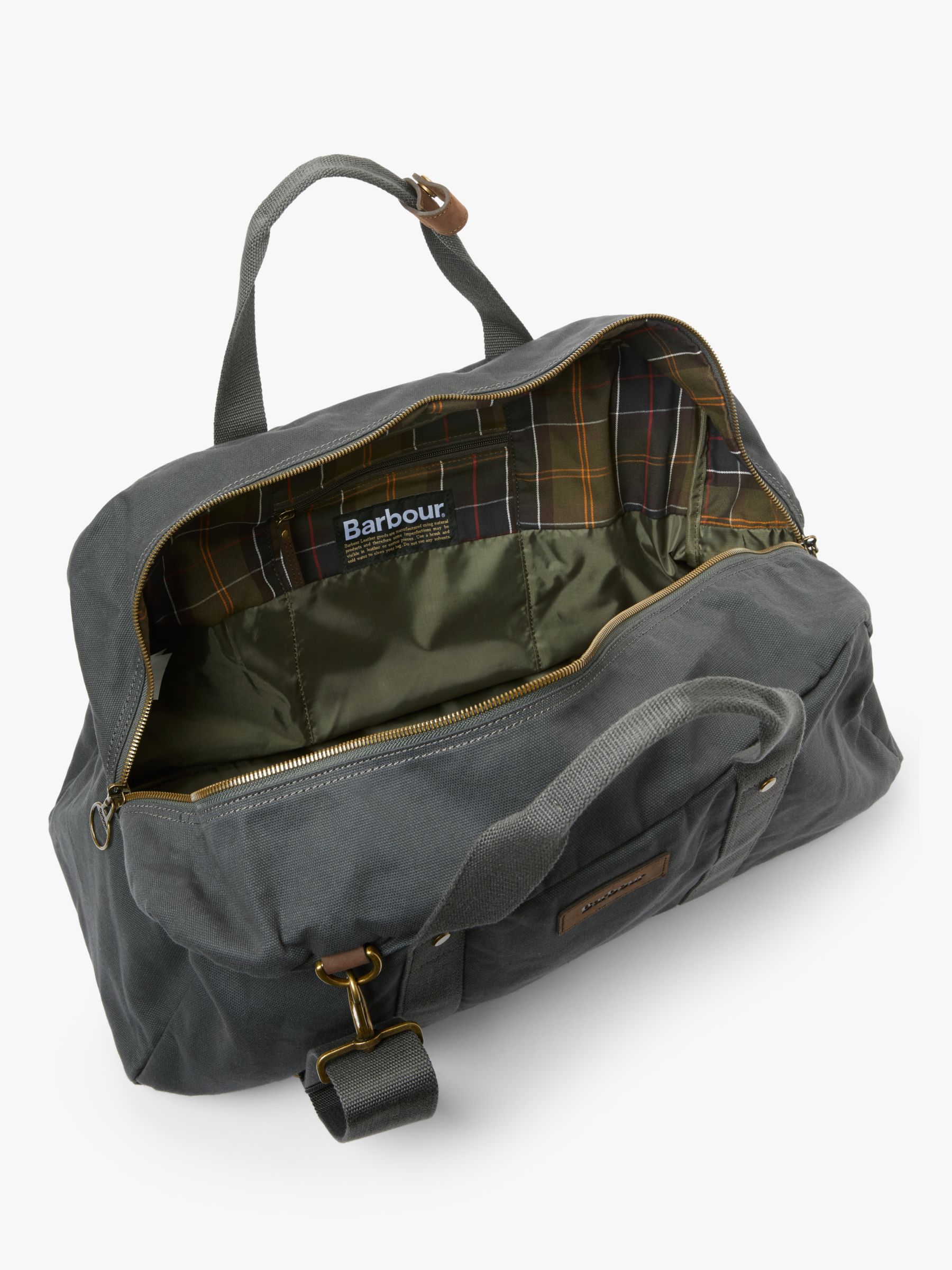 barbour archive holdall