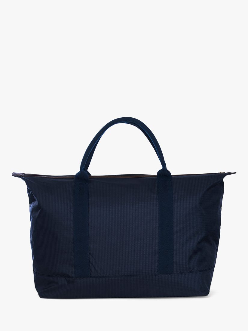 barbour wax holdall navy