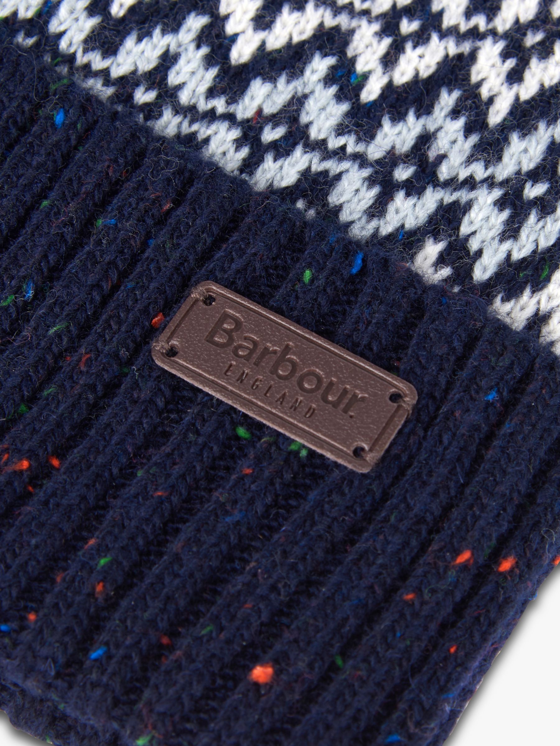 barbour hat and scarf set