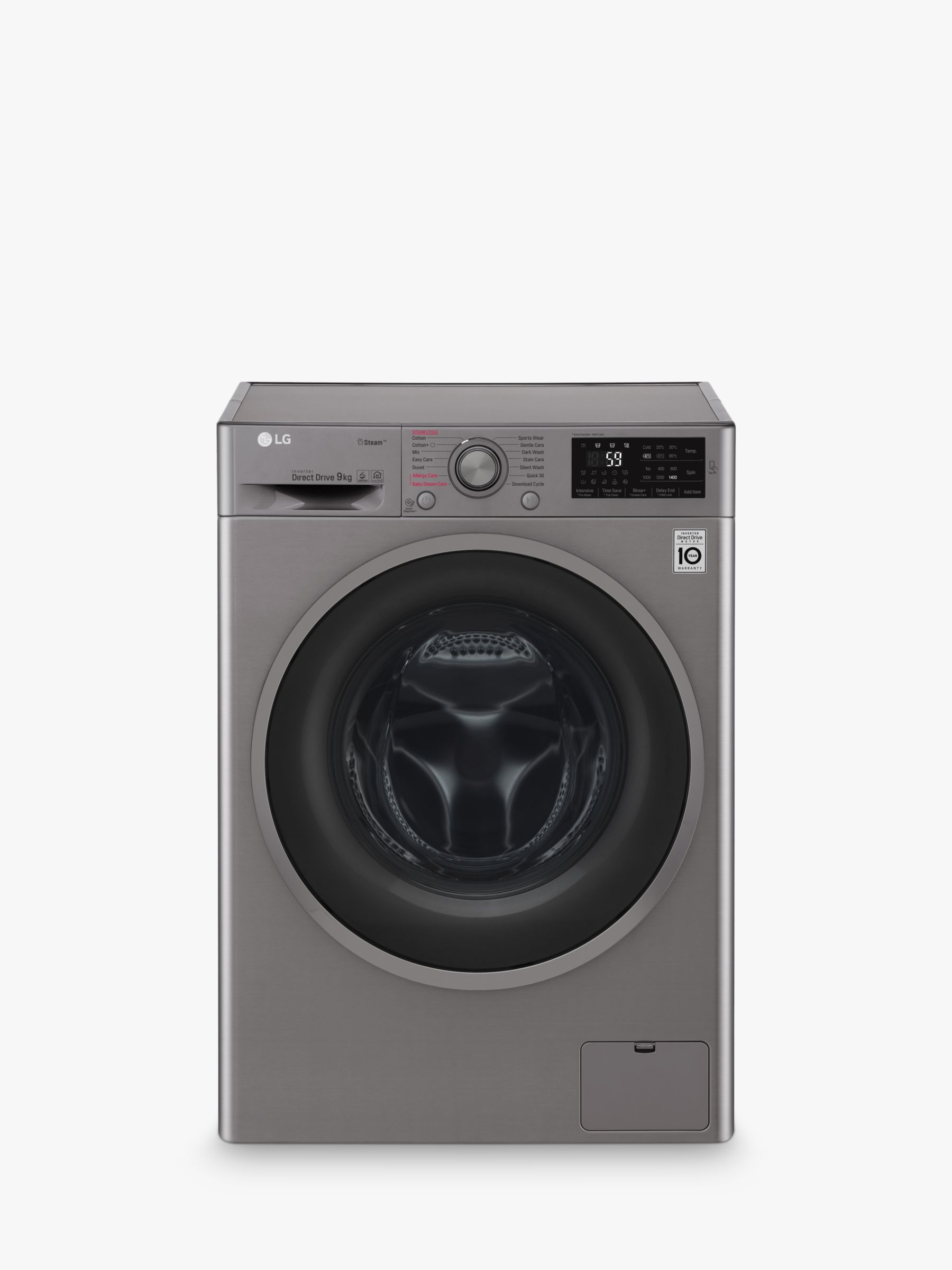 LG F4J609SS Freestanding Washing Machine review