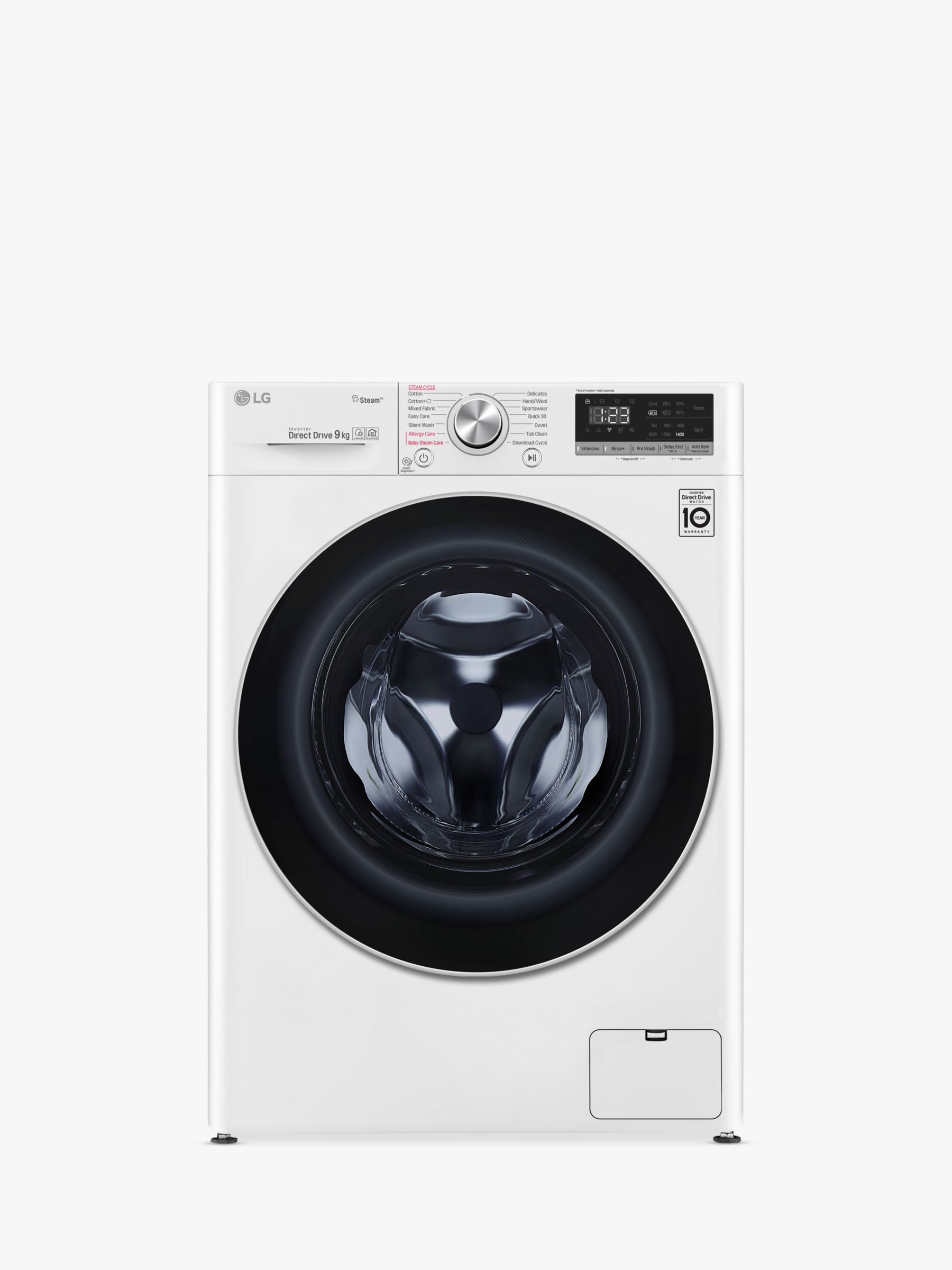 LG F4V509WS Freestanding Washing Machine review