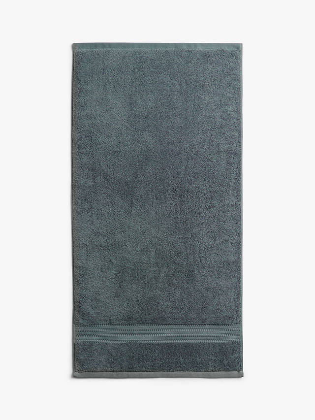 John Lewis Supreme Supima�� Cotton 4 Piece Towel Bale, Dark Steel