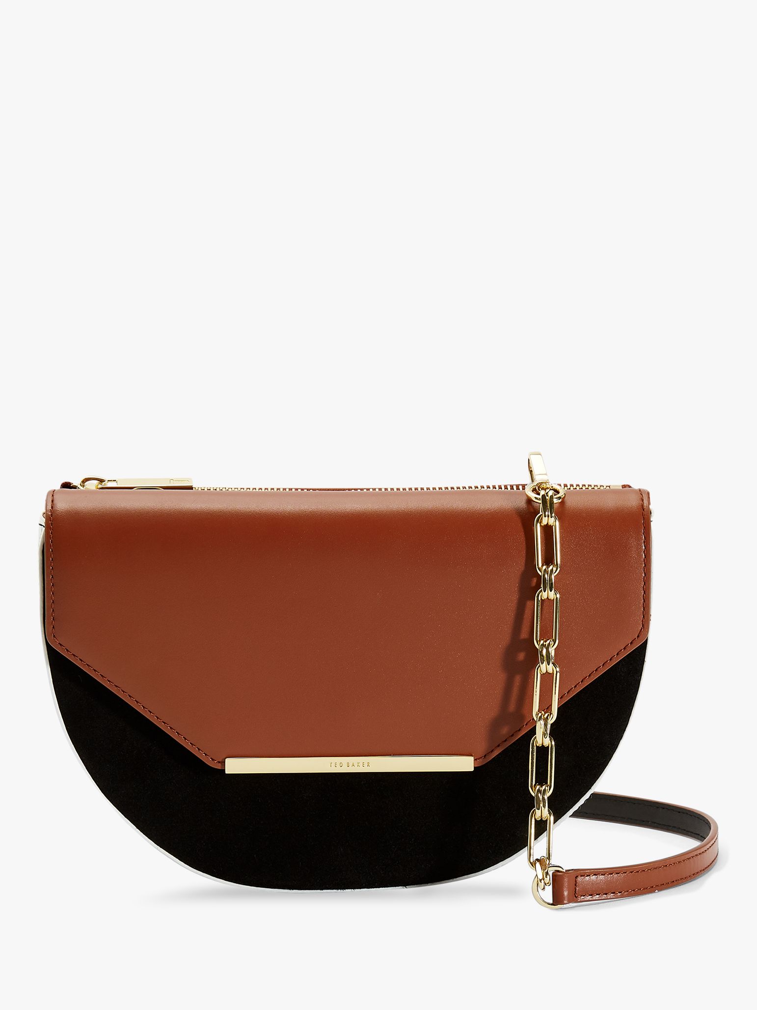 tan coloured cross body bag