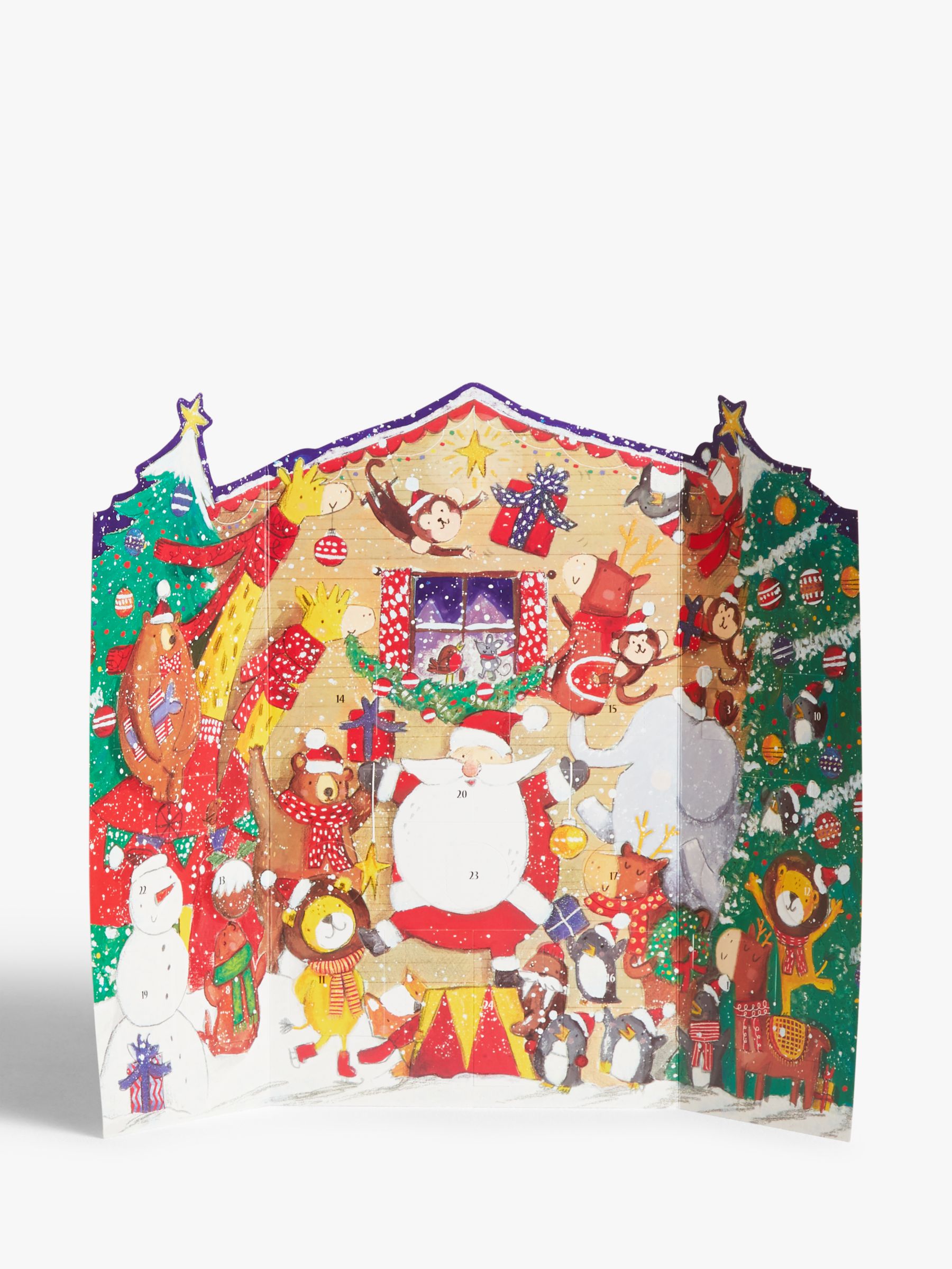 Woodmansterne Father Christmas and Friends Advent Calendar review