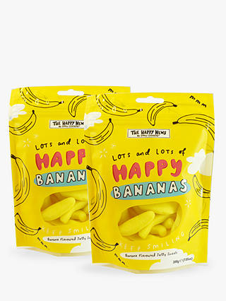 The Happy News Happy Bananas Jelly Sweets, 200g, Set Of 2 bundle