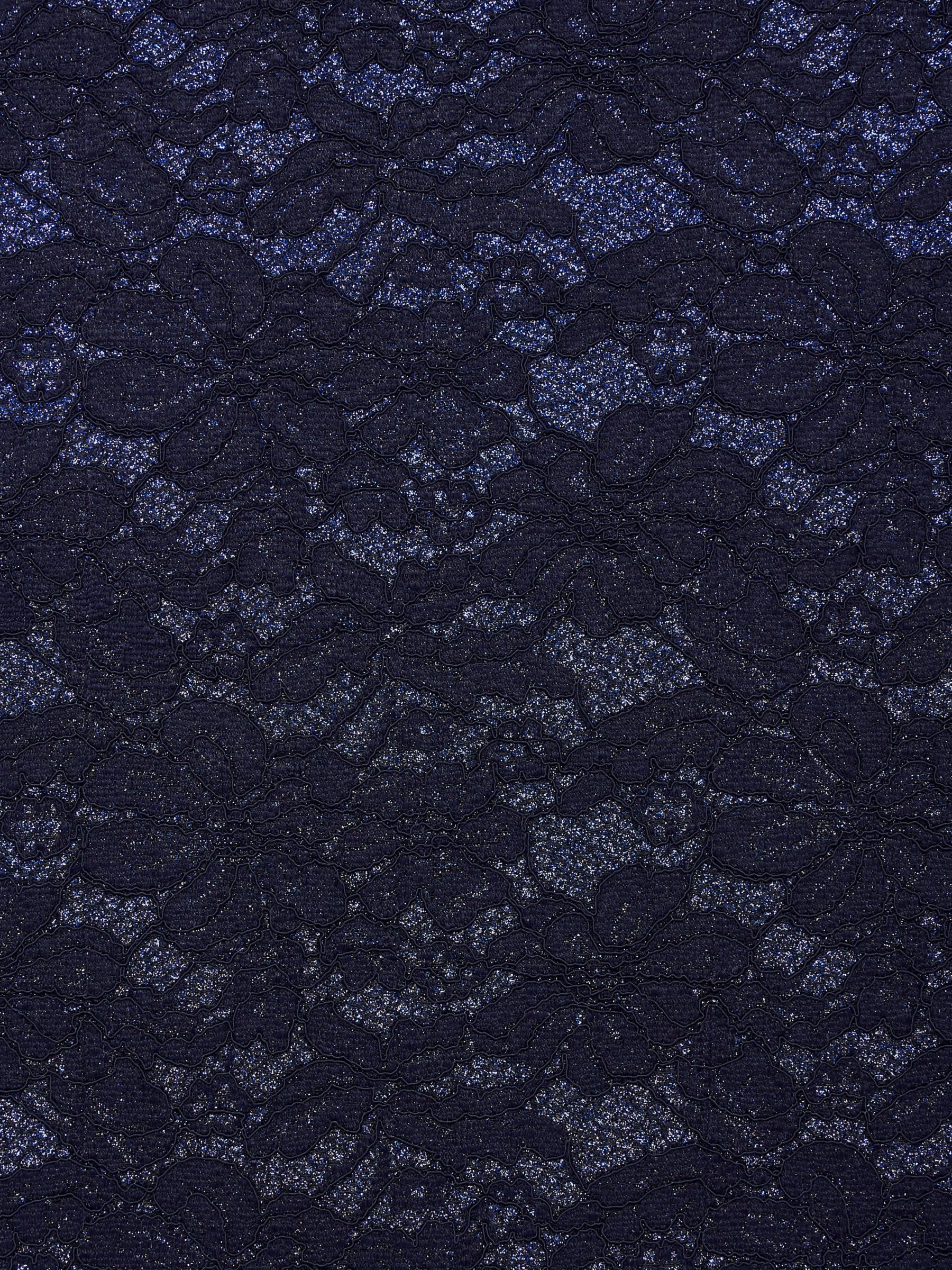 navy lace