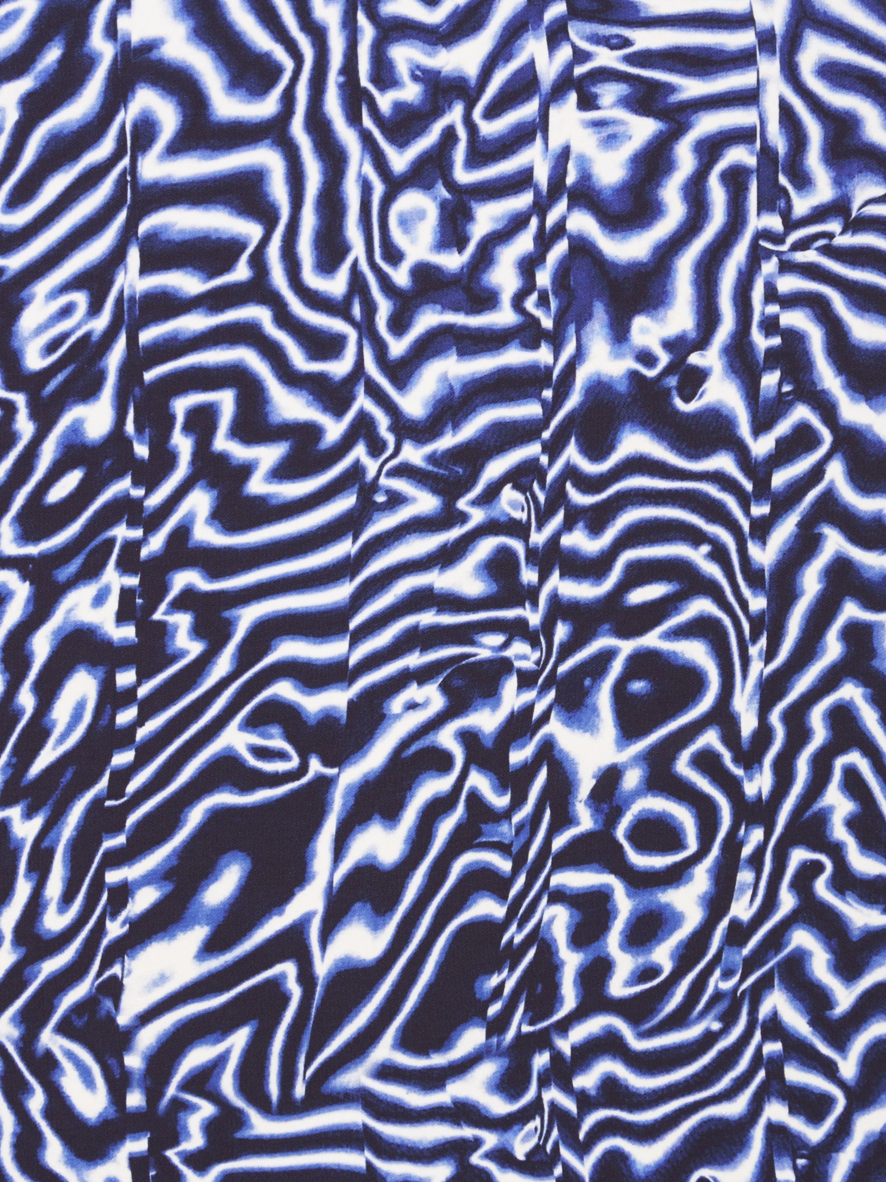 John Kaldor Abstract Print Fabric, Blue