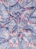 John Kaldor Large Floral Print Fabric, Lilac