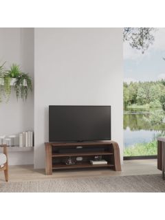 Tom Schneider Lexi 125 TV Stand for TVs up to 55", Natural Oak