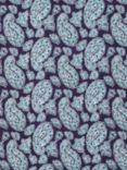 John Lewis & Partners Paisley Print Fabric, Blue