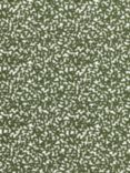 John Lewis Leaf Print Fabric, Green