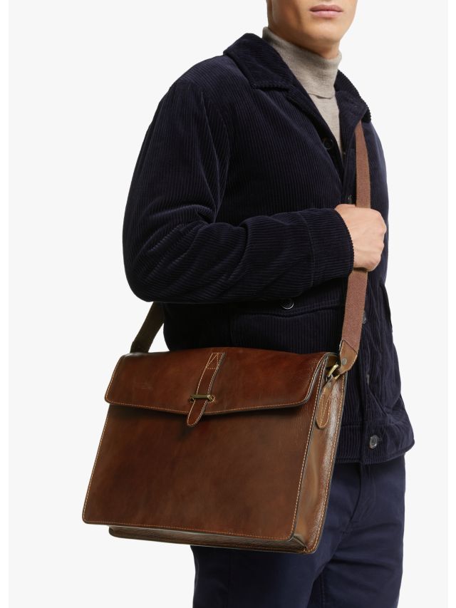 John lewis messenger store bags mens