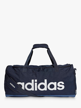 adidas Linear Duffel Bag, Legend Ink/Tech Indigo/White