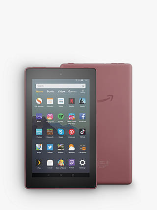 Amazon Fire 7 Tablet (9th Generation) with Alexa Hands-Free, Quad-core, Fire OS, Wi-Fi, 16GB, 7", with Special Offers
