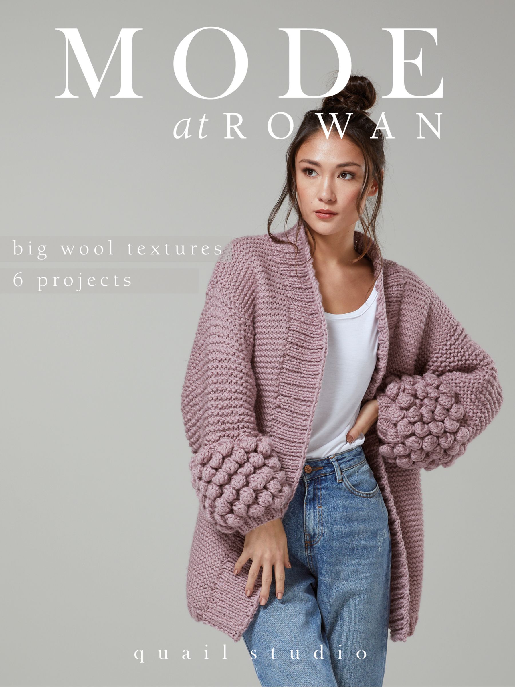 Rowan Big Wool Textures Knitting Projects Magazine