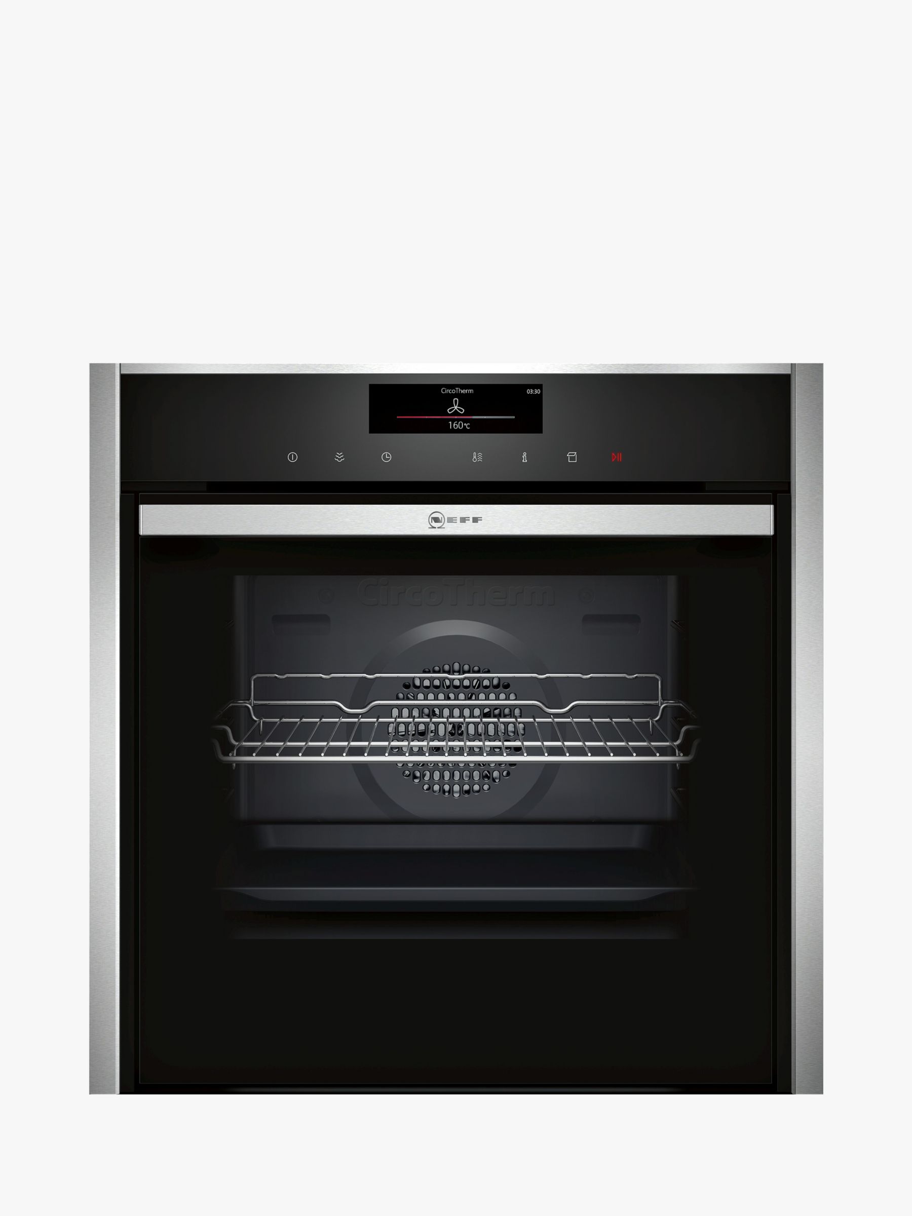 Neff N90 B48FT78H0B Slide and Hide FullSteam Single Electric Oven review