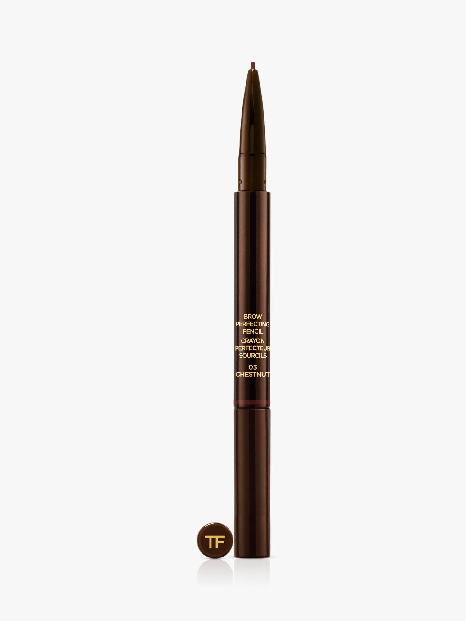 TOM FORD Brow Perfecting Pencil, 03 Chestnut at John Lewis & Partners
