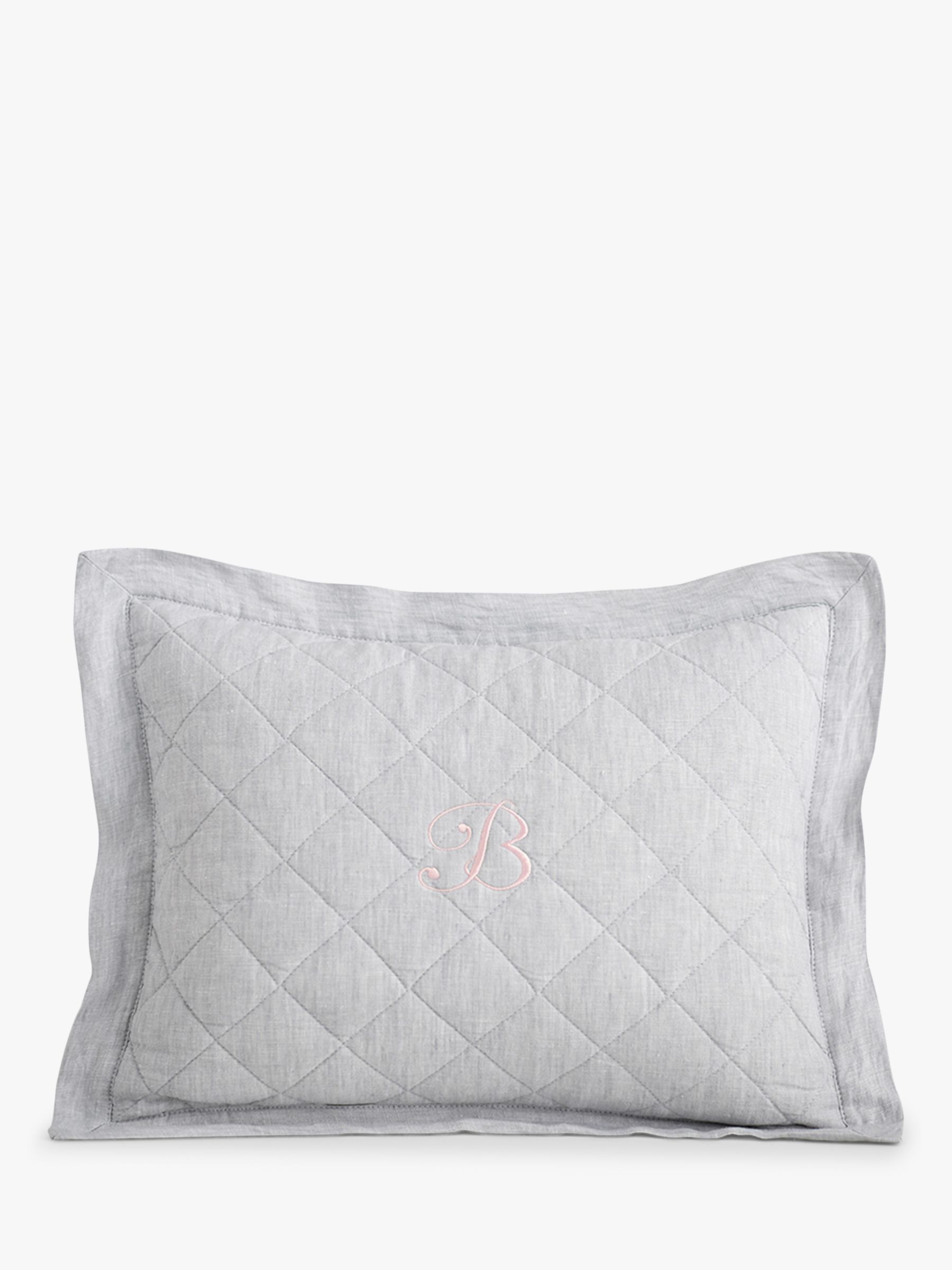 Pottery Barn Kids Linen Cushion Cover Grey At John Lewis Partners