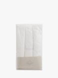 John Lewis ANYDAY Cotton Fitted Cot Sheet, Pack of 3, 60 x 120cm, White