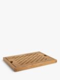 John Lewis Oak Wood Bread Board, L42cm, Natural