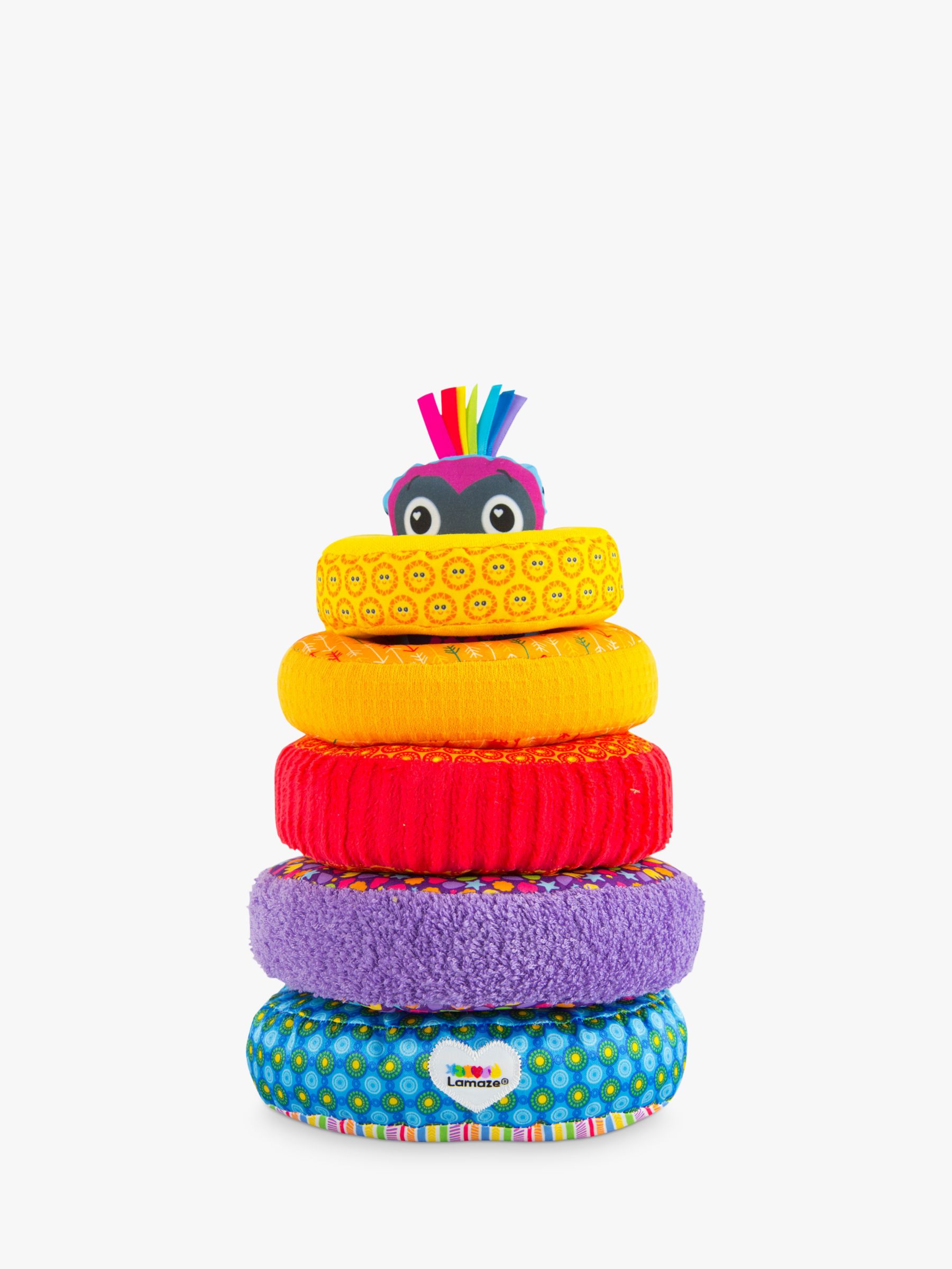 Lamaze Rainbow Rings Stacking Toy
