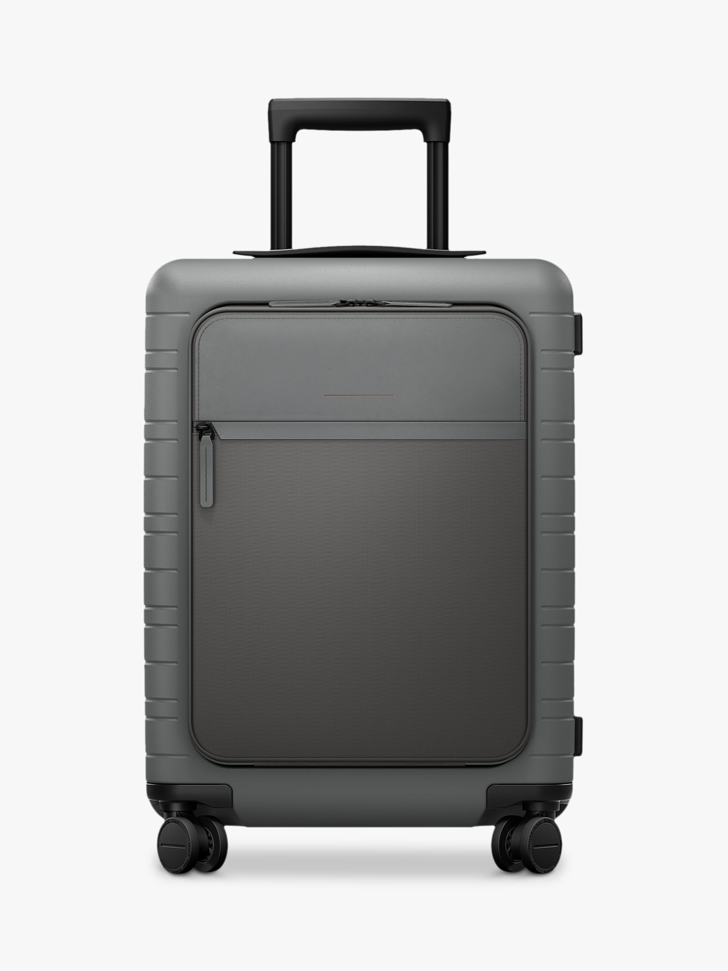 grey suitcase