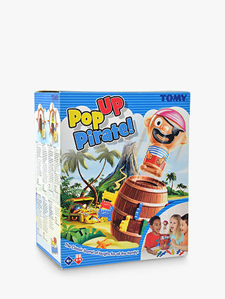 TOMY Pop Up Pirate Classic Children's Action Board Game Family & Preschool Kids 