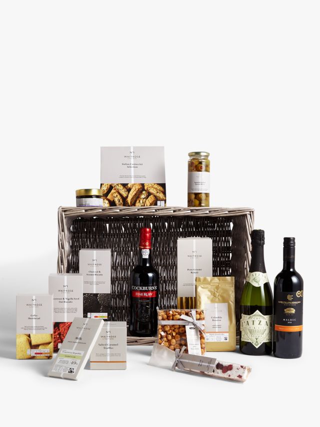 Waitrose shop christmas hampers