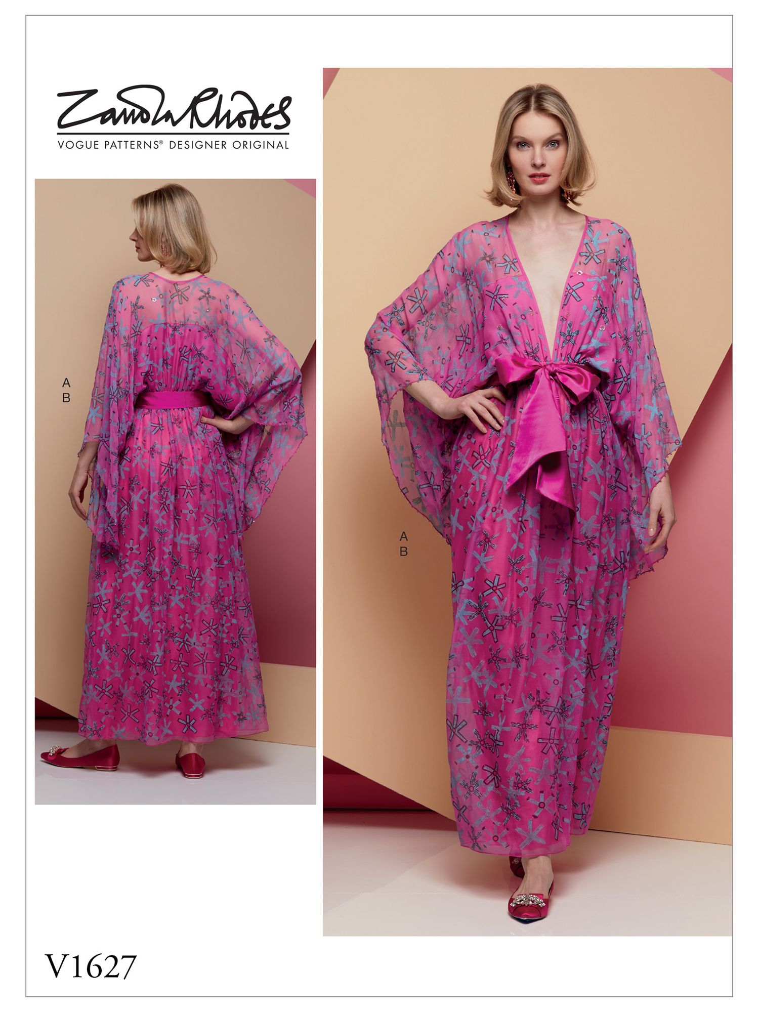 Vogue Women s Kimono  Dress  1627 at John Lewis Partners